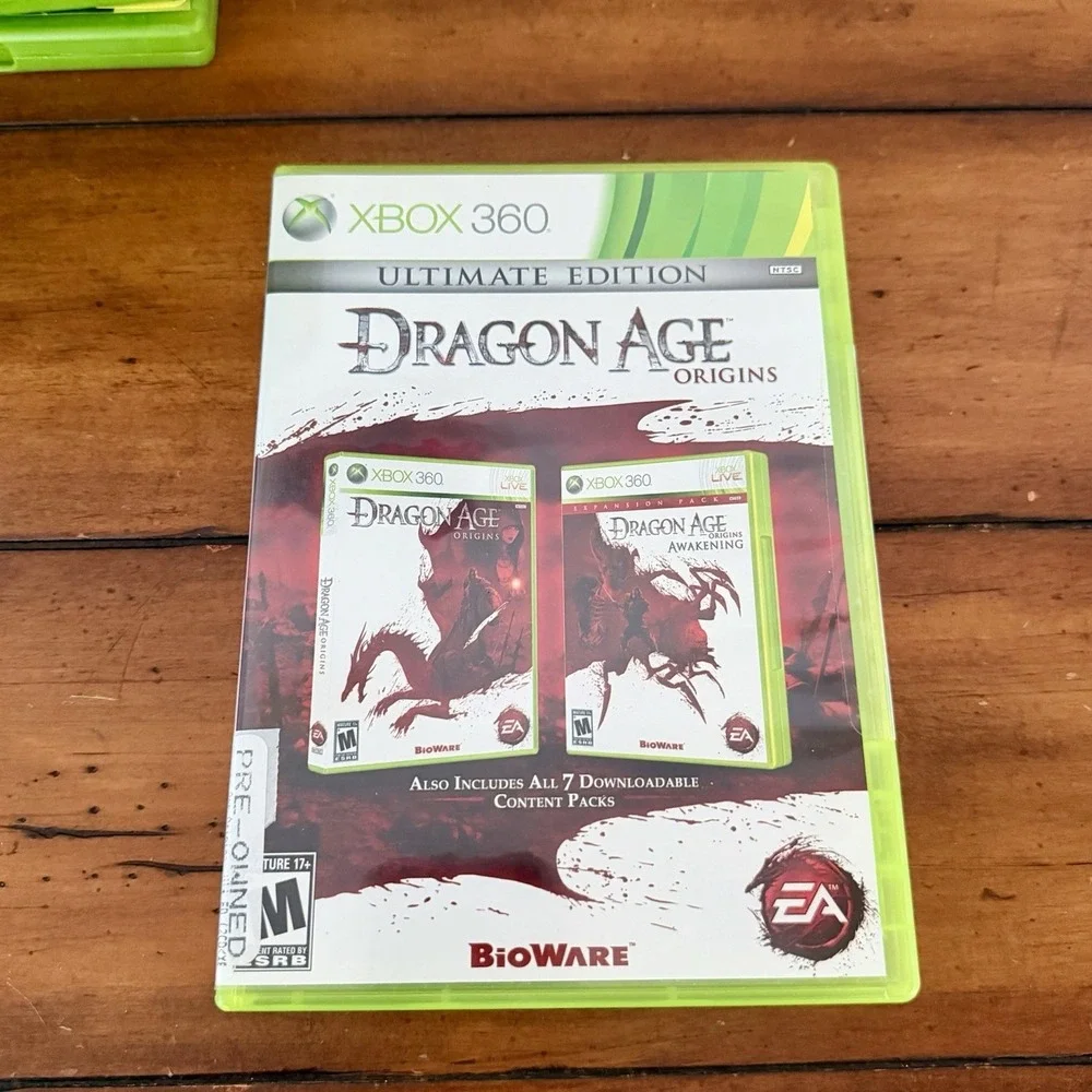 Dragon Age: Origins Ultimate Edition (Microsoft Xbox 360,‎ 2010) Tested & Works